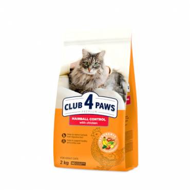 CLUB 4 PAWS PREMIUM "ΜΕ ΑΠΟΤΕΛΕΣΜΑ ΑΠΟΒΟΛΗΣ ΤΡΙΧΩΝ ΑΠΟ ΤΟ ΓΑΣΤΡΕΝΤΕΡΙΚΟ ΣΩΛΗΝΑ". ΠΛΉΡΕΙΣ ΞΗΡΑ ΖΩΟΤΡΟΦΏΝ ΓΙΑ ΓΑΤΕΣ ΣΥΝΤΡΟΦΙΆΣ