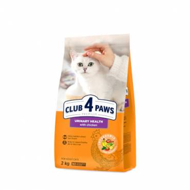 CLUB 4 PAWS PREMIUM «ΥΠΟΣΤΗΡΙΞΗ ΤΗΣ ΥΓΕΙΑΣ ΤΟΥ ΟΥΡΟΠΟΙΗΤΙΚΟΥ ΣΥΣΤΗΜΑΤΟΣ». ΠΛΉΡΕΙΣ ΞΗΡΑ ΖΩΟΤΡΟΦΏΝ ΓΙΑ ΓΑΤΕΣ ΣΥΝΤΡΟΦΙΆΣ 