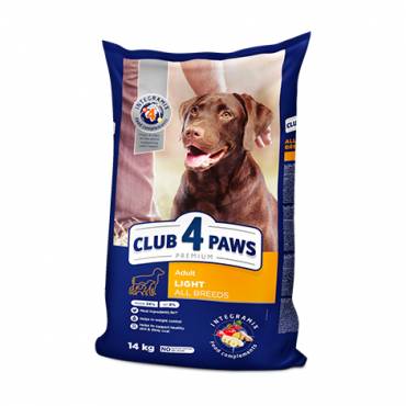 CLUB 4 PAWS PREMIUM "ΈΛΕΓΧΟΣ ΒΑΡΟΥΣ". ΠΛΗΡΗΣ ΞΗΡΑ ΤΡΟΦΗ ΓΙΑ ΕΝΗΛΙΚΟΥΣ ΣΚΥΛΟΥΣ ΟΛΩΝ ΤΩΝ ΦΥΛΩΝ