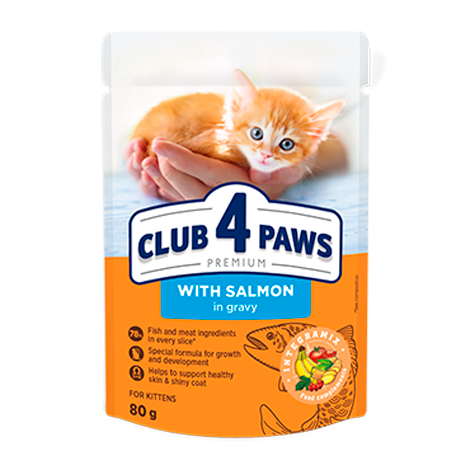 CLUB 4 PAWS PREMIUM ΓΙΑ ΓΑΤΑΚΙΑ "ΜΕ ΣΟΛΩΜΟΣ ΣΕ ΖΕΛΕ". ΠΛΉΡΕΙΣ ΚΟΝΣΕΡΒΟΠΟΙΗΜΈΝΗ ΩΟΤΡΟΦΏΝ ΓΙΑ ΖΏΑ ΣΥΝΤΡΟΦΙΆΣ