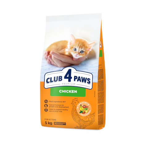 CLUB 4 PAWS PREMIUM ΓΙΑ ΓΑΤΑΚΙΑ "ΚΟΤΟΠΟΥΛΟ". ΠΛΗΡΗΣ ΞΗΡΑ ΤΡΟΦΗ