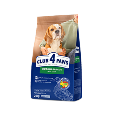 CLUB 4 PAWS PREMIUM ΓΙΑ ΜΕΣΑΙΟΥ ΦΥΛΕΣ «ΜΕ ΠΆΠΙΑ». ΠΛΉΡΕΙΣ ΞΗΡΑ ΖΩΟΤΡΟΦΏΝ ΓΙΑ ΕΝΗΛΙΚΟΥΣ ΣΚΥΛΟΥΣ