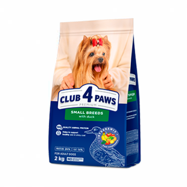 CLUB 4 PAWS PREMIUM ΓΙΑ ΜΙΚΡΟΣΩΜΕΣ ΦΥΛΕΣ «ΜΕ ΠΆΠΙΑ». ΠΛΉΡΕΙΣ ΞΗΡΑ ΖΩΟΤΡΟΦΏΝ ΓΙΑ ΕΝΗΛΙΚΟΥΣ ΣΚΥΛΟΥΣ
